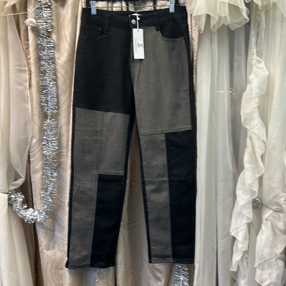 Colour block Denim